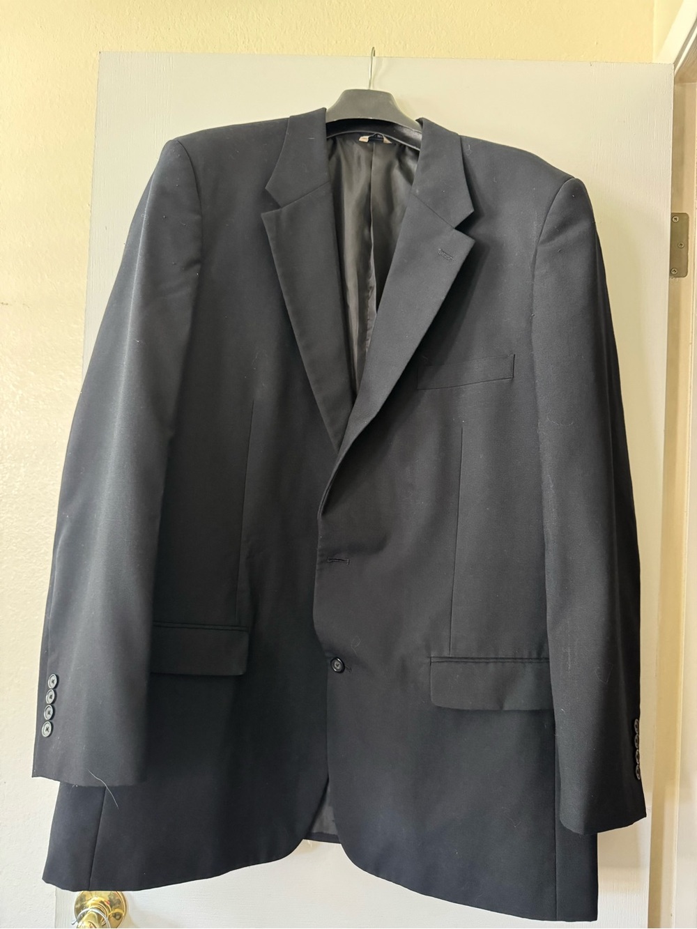 Classic Men's Black Jacket - Timeless Formal Jacket